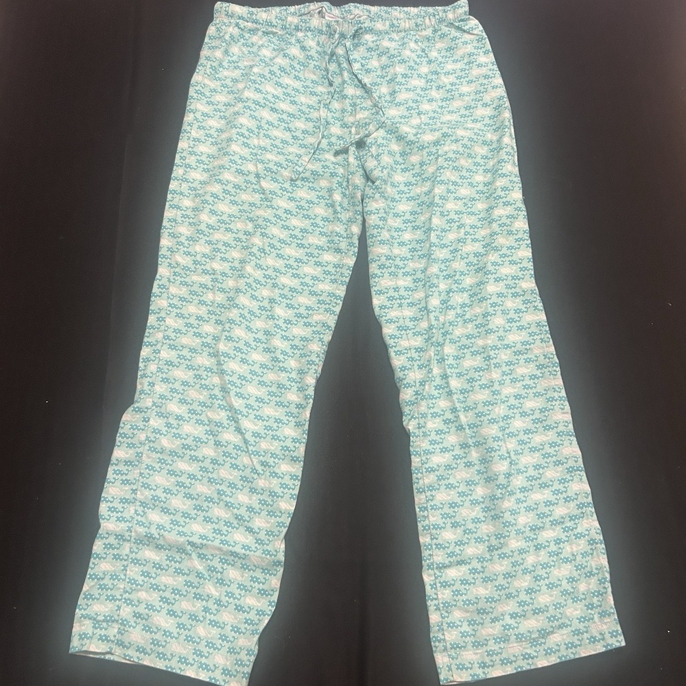 Vineyard Vines Pajama Pants Baby Womens XS Blue All Over Print